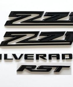Kit de 4 piezas Silverado RST Z71 Insignia Placa Emblema