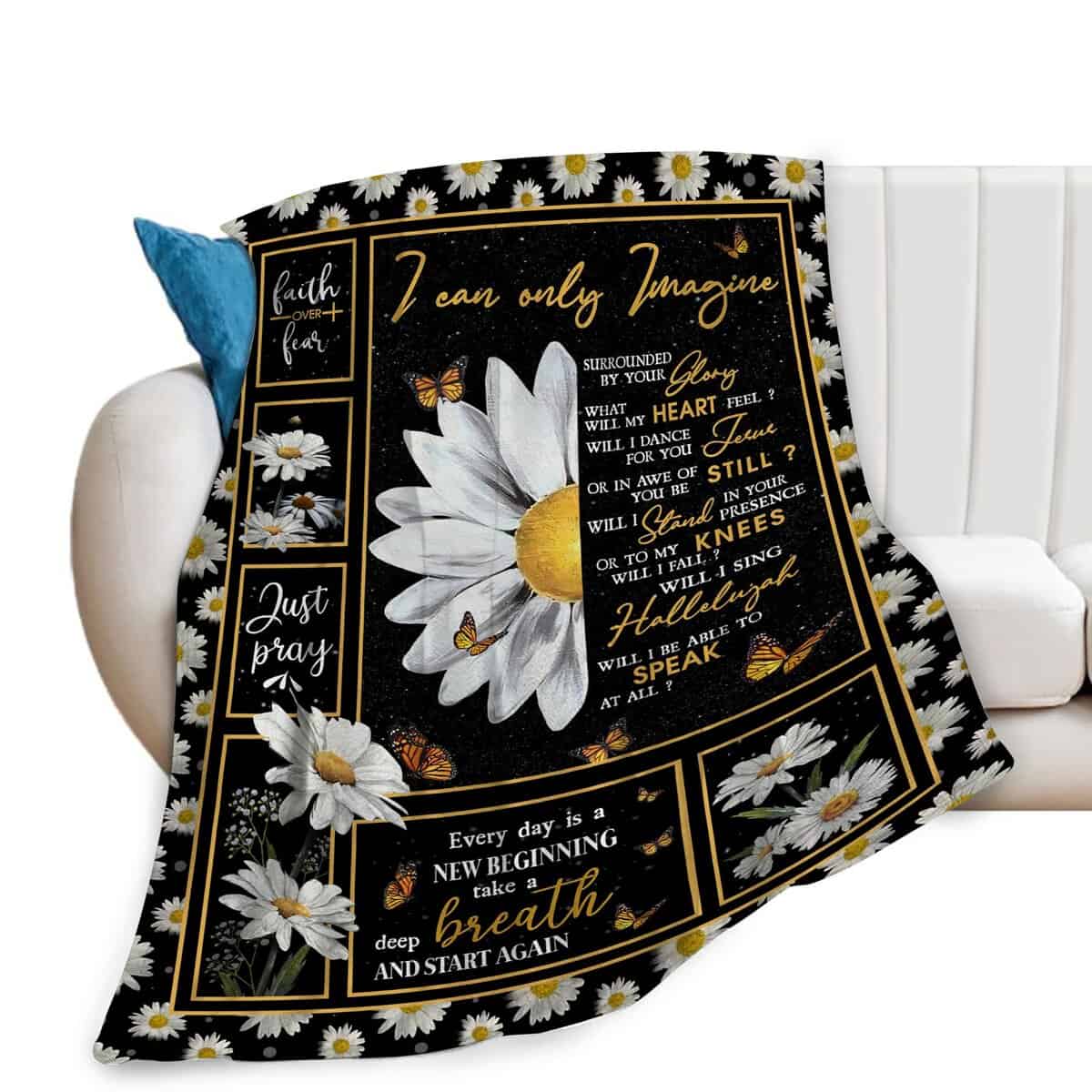 Manta Daisy Butterfly Decor I Can Only Imagine