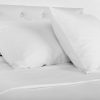 Almohada de Pluma de Ganso Blanca Continental Bedding,