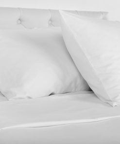 Almohada de Pluma de Ganso Blanca Continental Bedding,