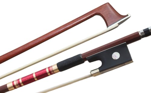 Arco de violín 4/4 tamaño completo de Pernambuco palo - Imagen 9