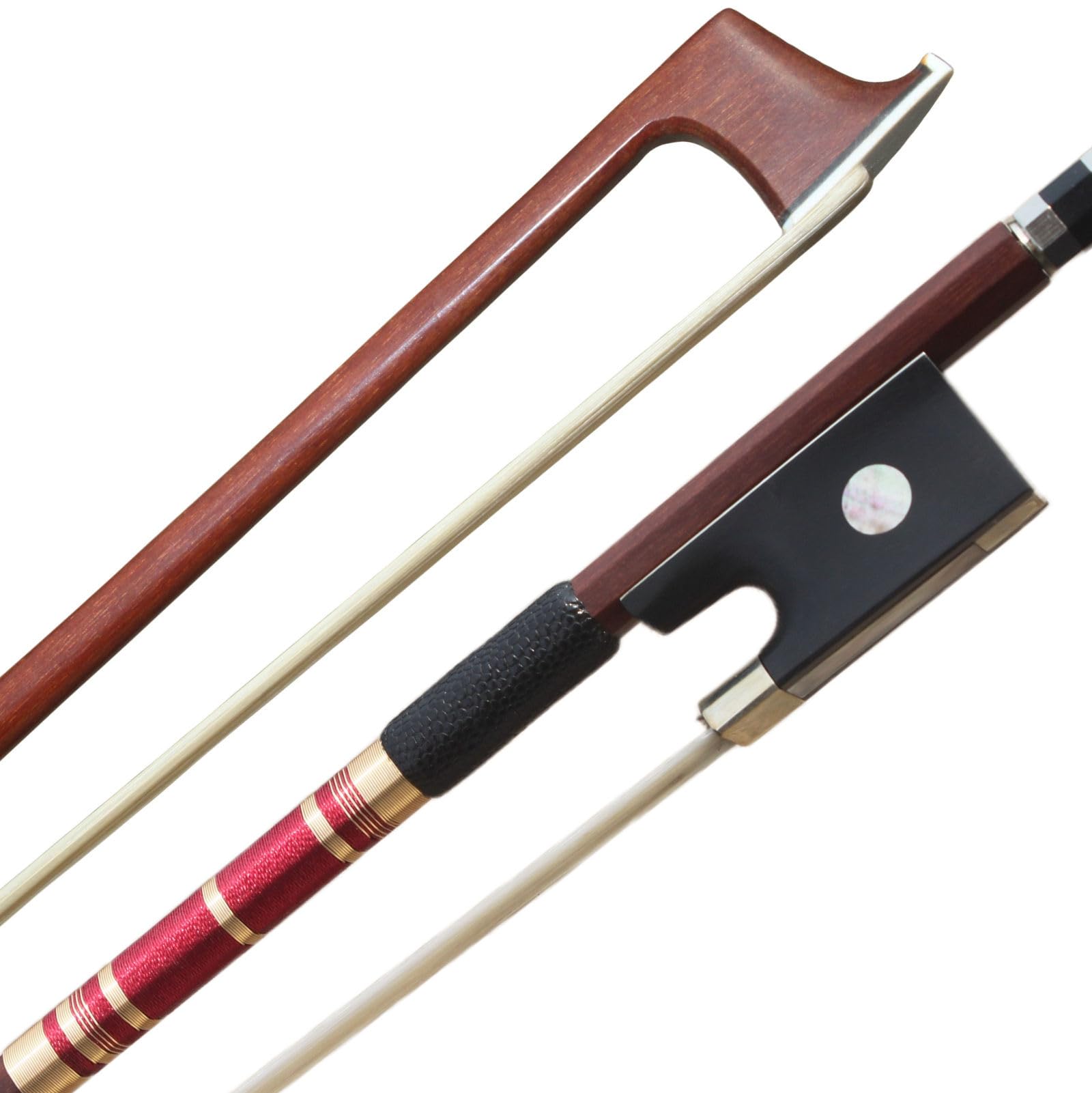 Arco de violín 4/4 tamaño completo de Pernambuco palo
