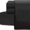 Juego de sábanas Twin-XL de Shunjie.Home, 3 -Negro