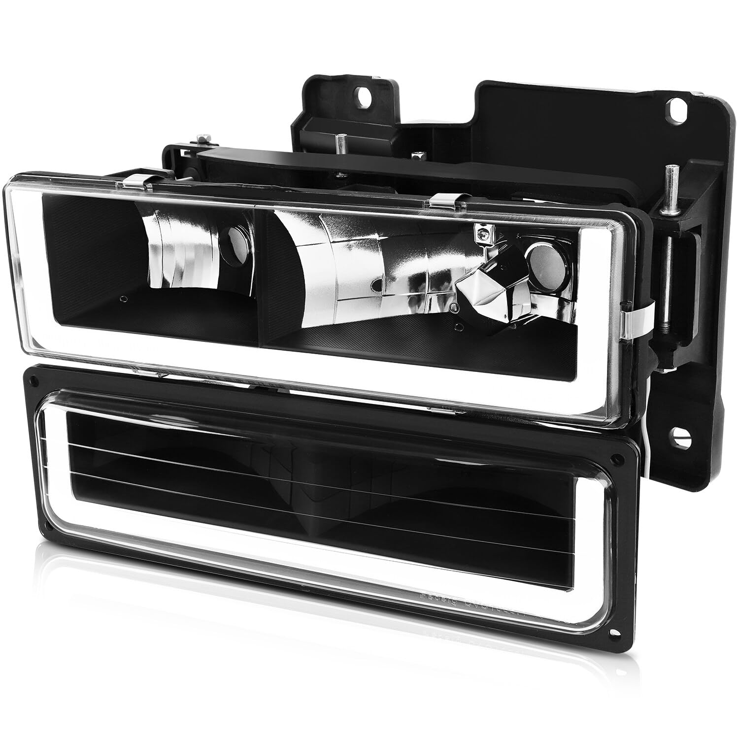 Faros SCITOO para GMC C1500/C1500 Suburban 1997, para GMC - Imagen 4