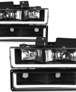 Faros SCITOO para GMC C1500/C1500 Suburban 1997, para GMC