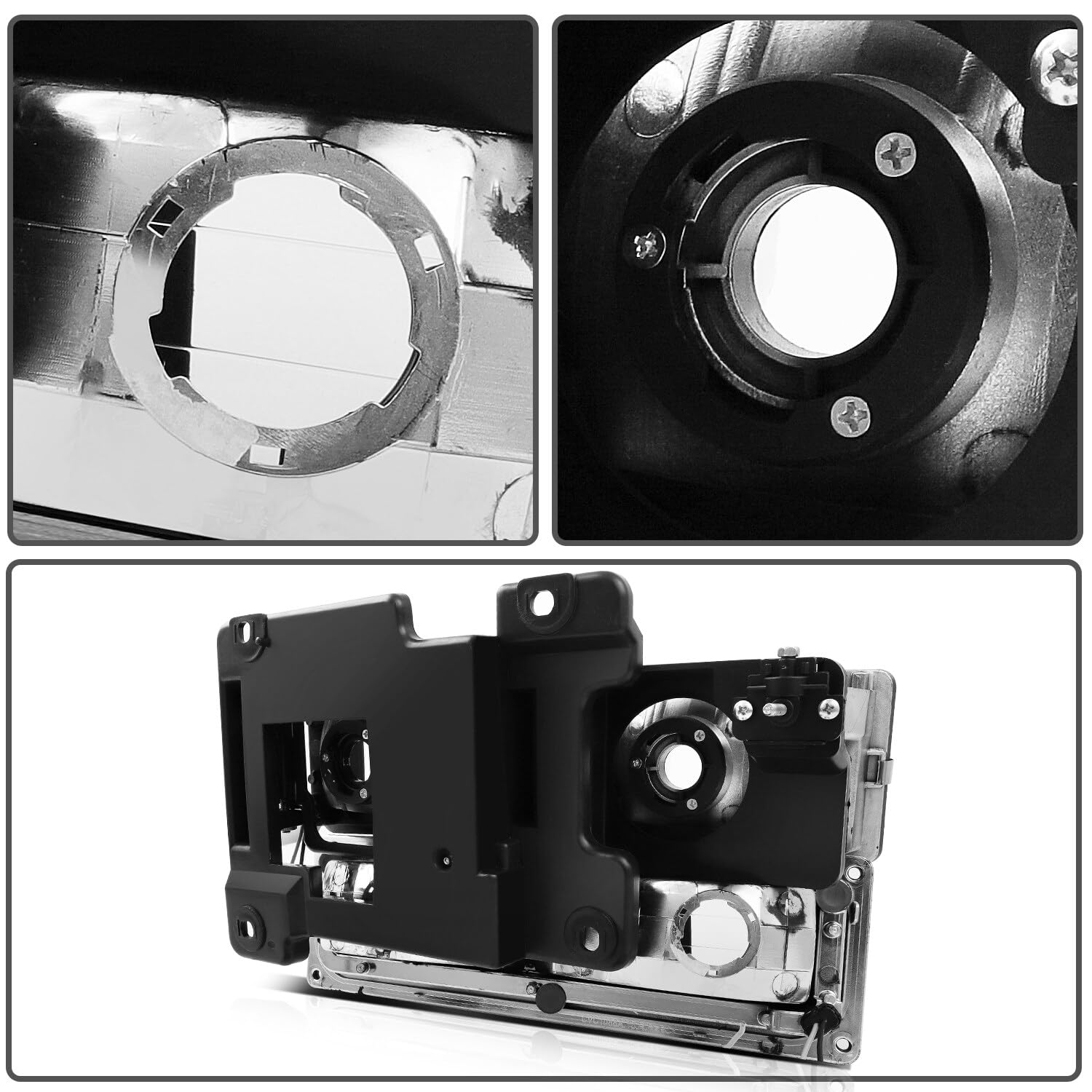 Faros SCITOO para GMC C1500/C1500 Suburban 1997, para GMC - Imagen 8