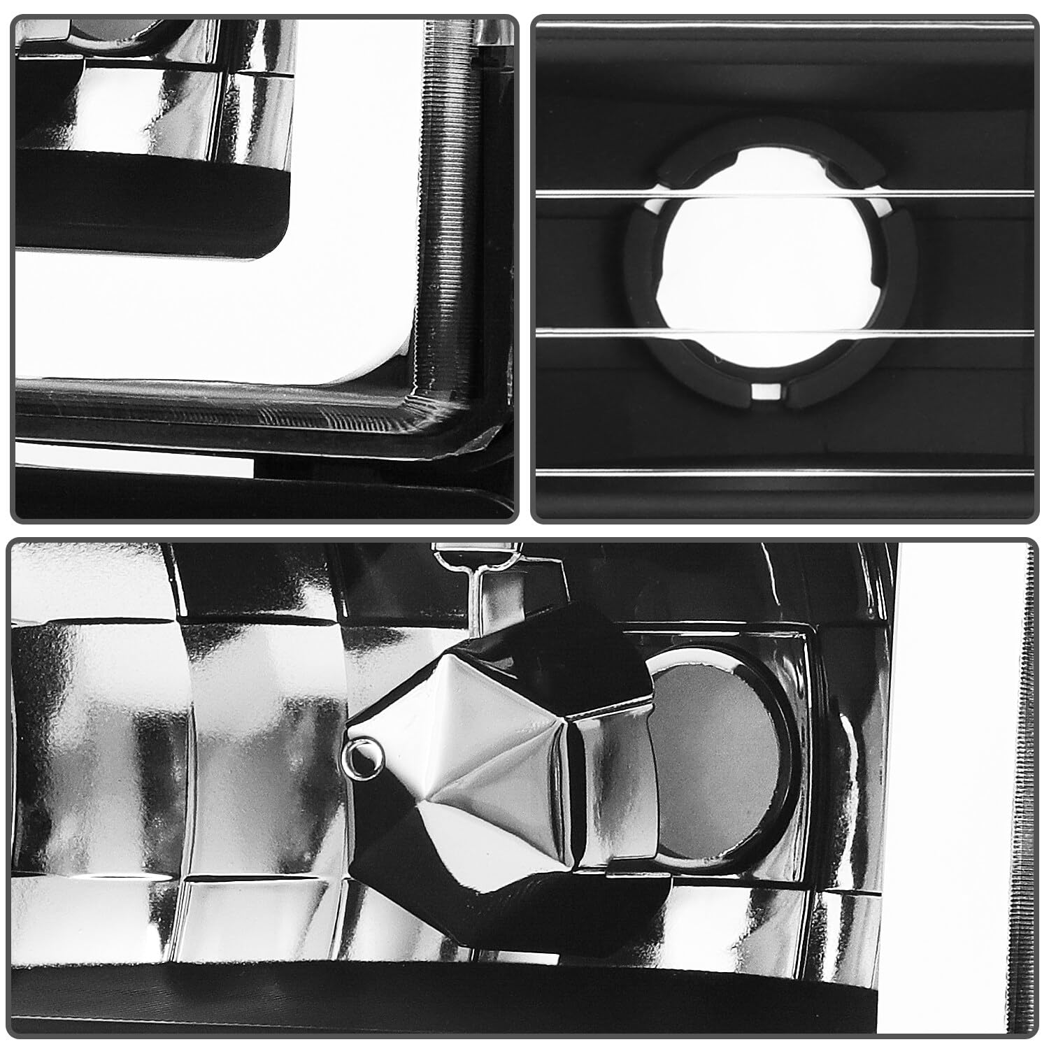 Faros SCITOO para GMC C1500/C1500 Suburban 1997, para GMC - Imagen 7