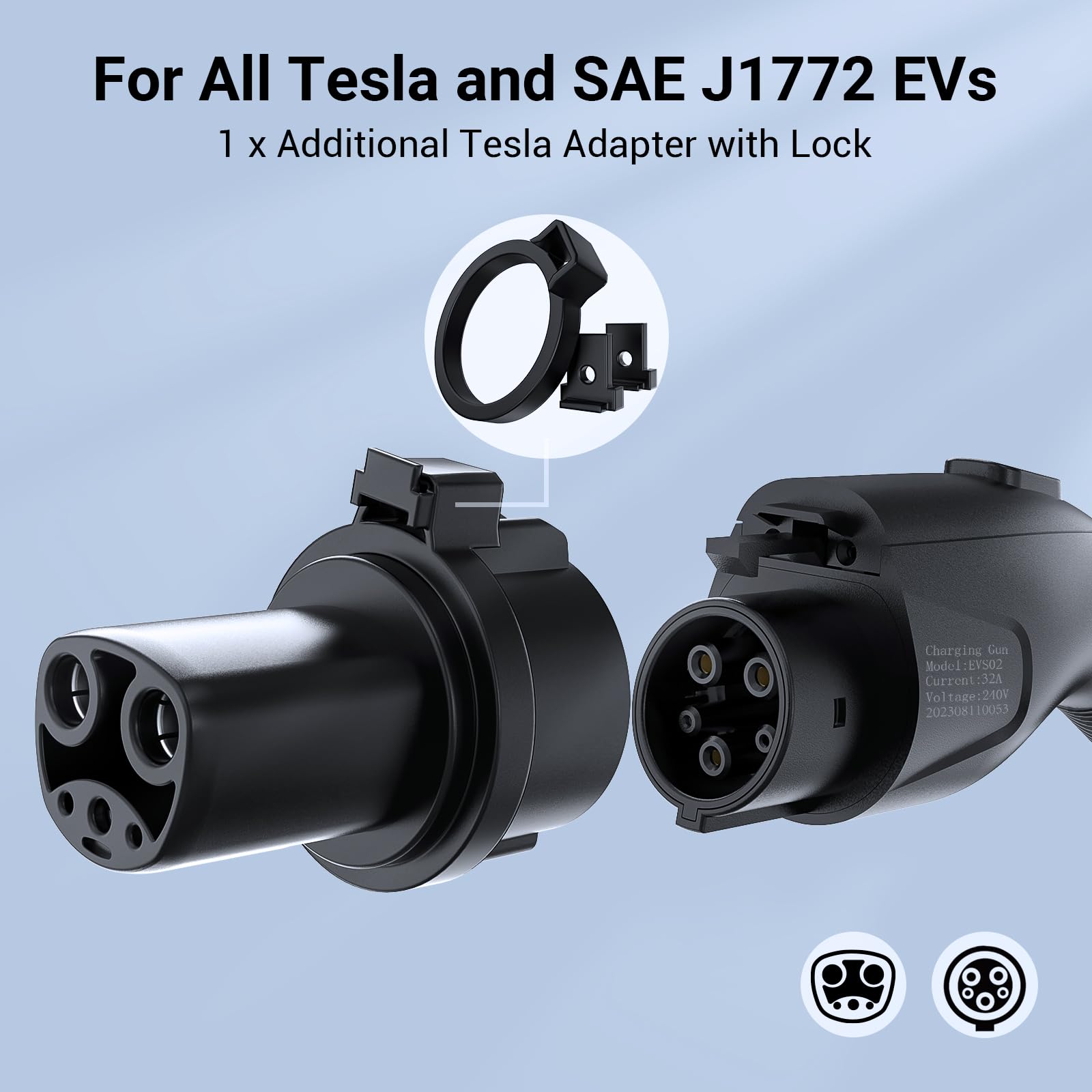 Cargador de Vehículos Eléctricos Portátil Tera: para Tesla - Imagen 3