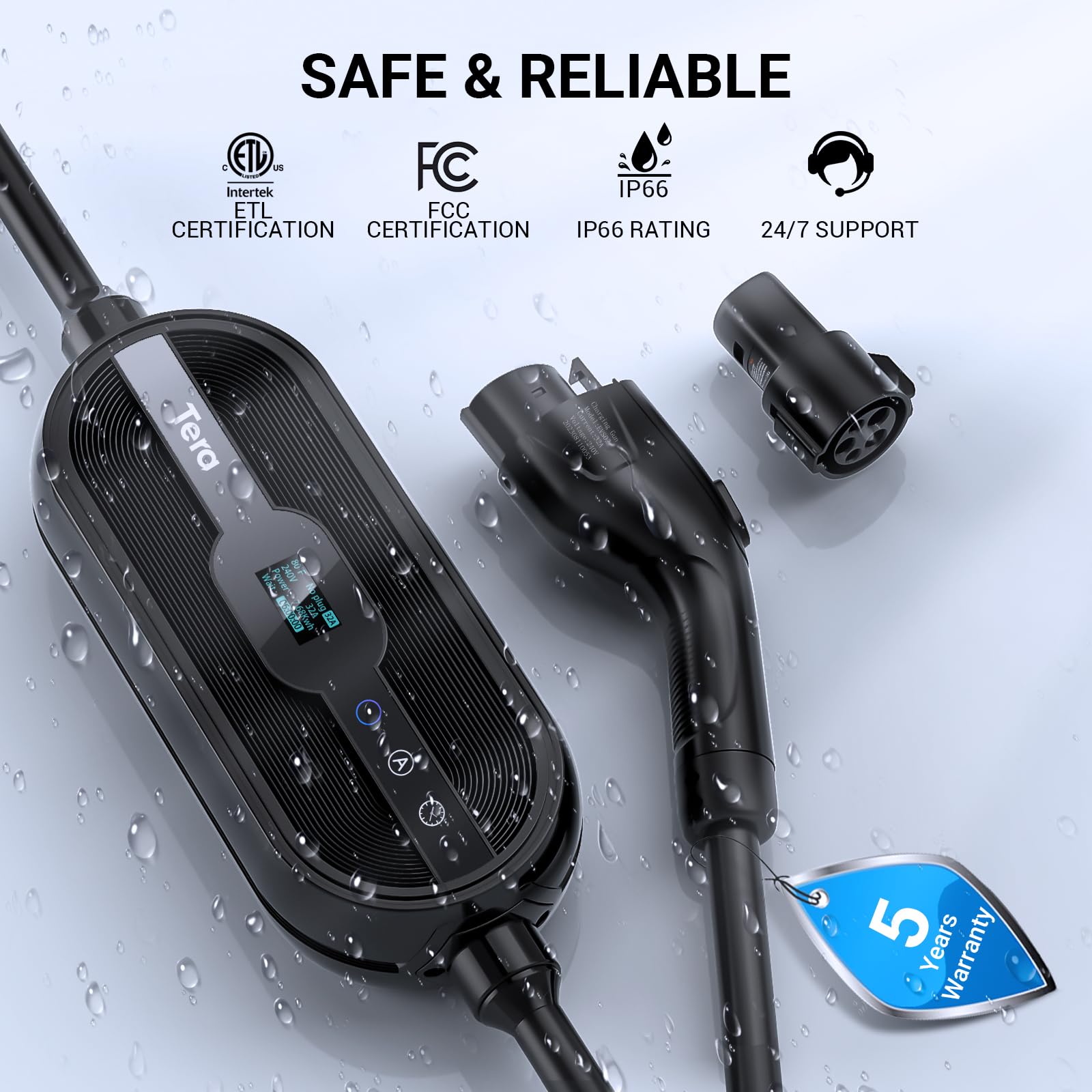 Cargador de Vehículos Eléctricos Portátil Tera: para Tesla - Imagen 6