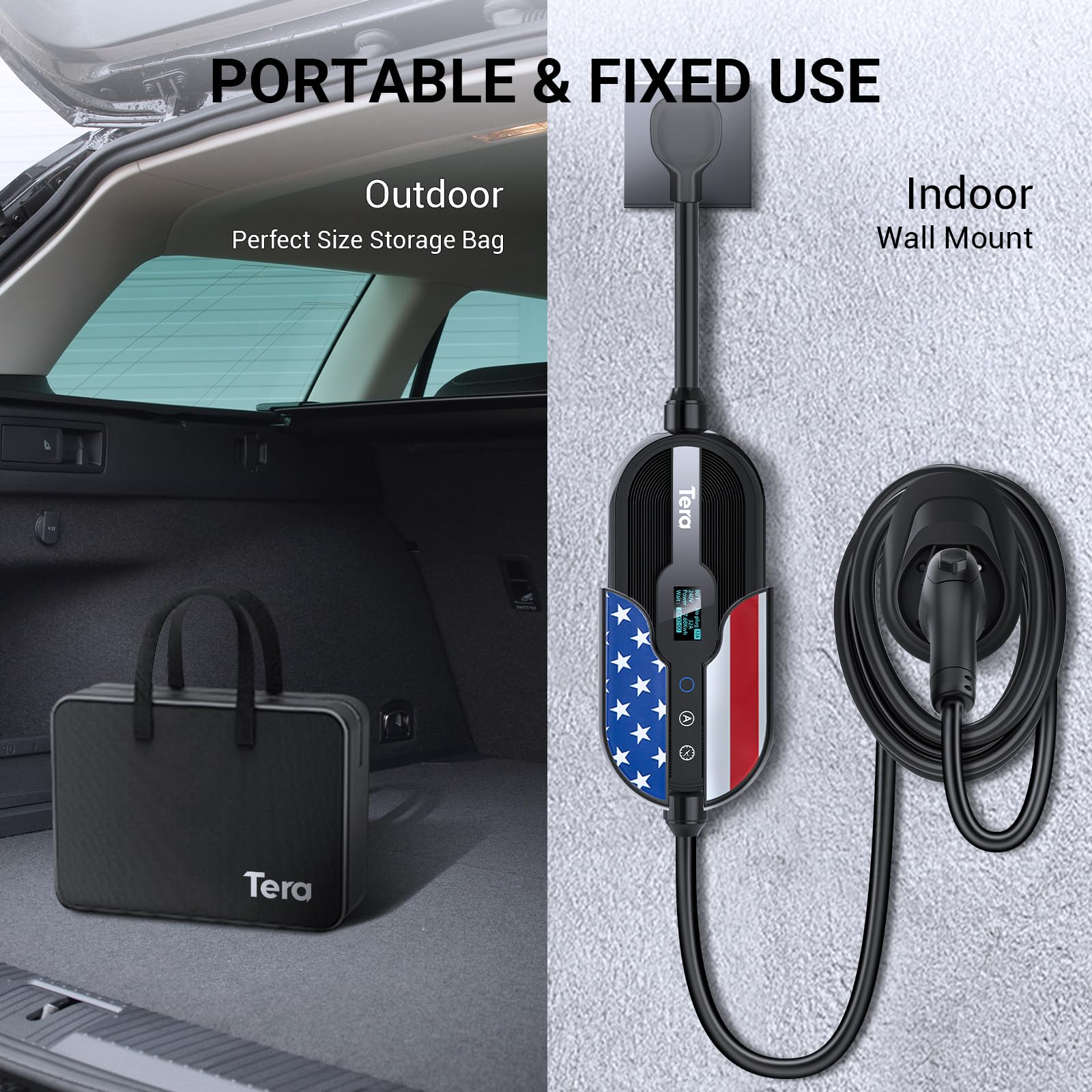 Cargador de Vehículos Eléctricos Portátil Tera: para Tesla - Imagen 4