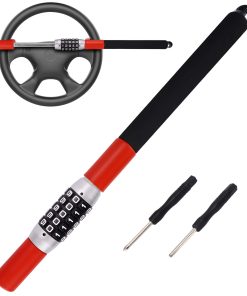 Tevlaphee Bloqueo de Volante de Coche, Bloqueo Antirrobo