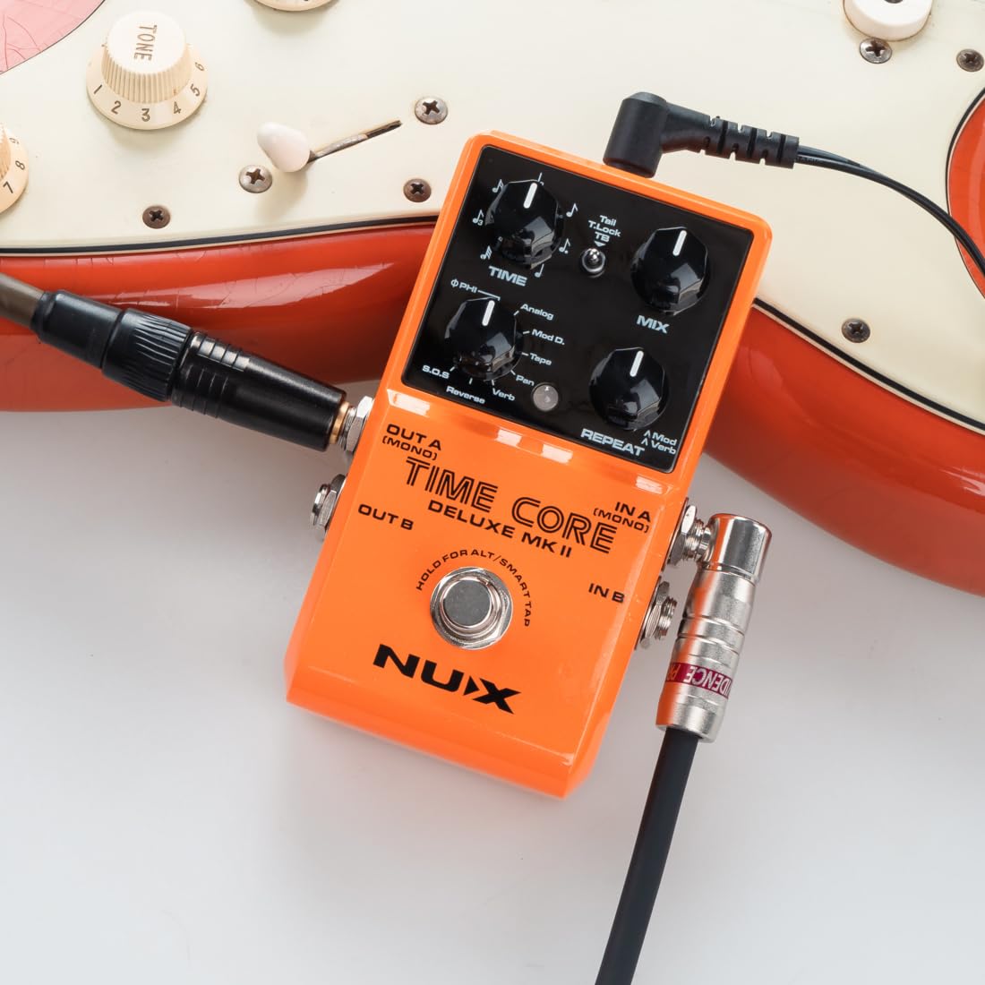 Pedal de Efecto de Retraso NUX Time Core Deluxe MKII, 7 - Imagen 3