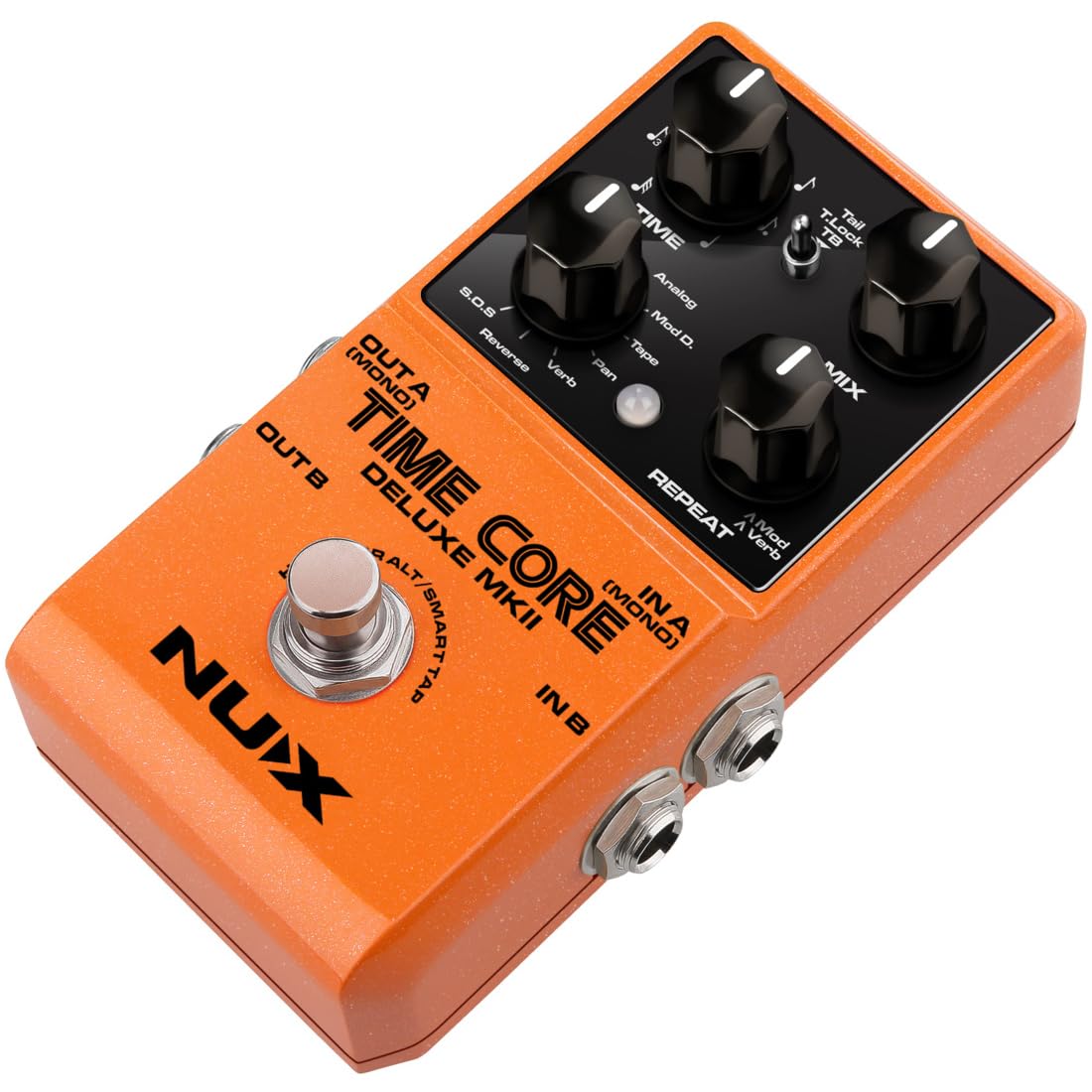 Pedal de Efecto de Retraso NUX Time Core Deluxe MKII, 7 - Imagen 4