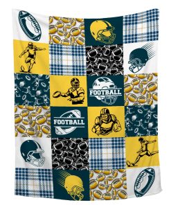 Manta de Fútbol Americano Suave y Acogedora Regalos de