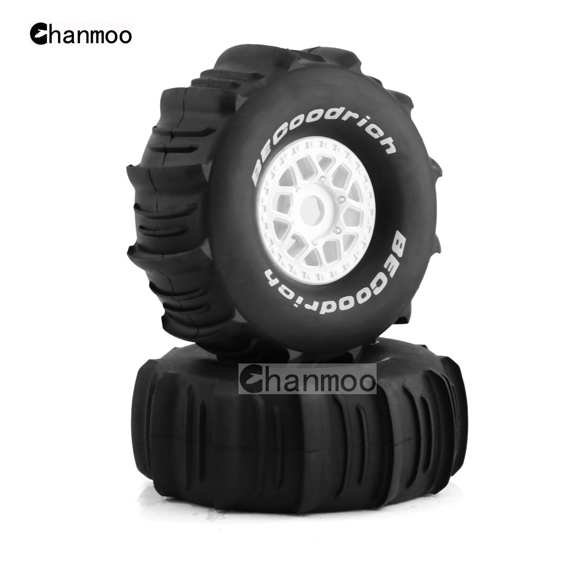 Llantas y ruedas para camión corto de carreras RC 1/7 1/8 - Imagen 8