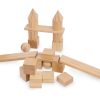 Bloques de Construcción Kinderfeets | 100 Bloques de Madera