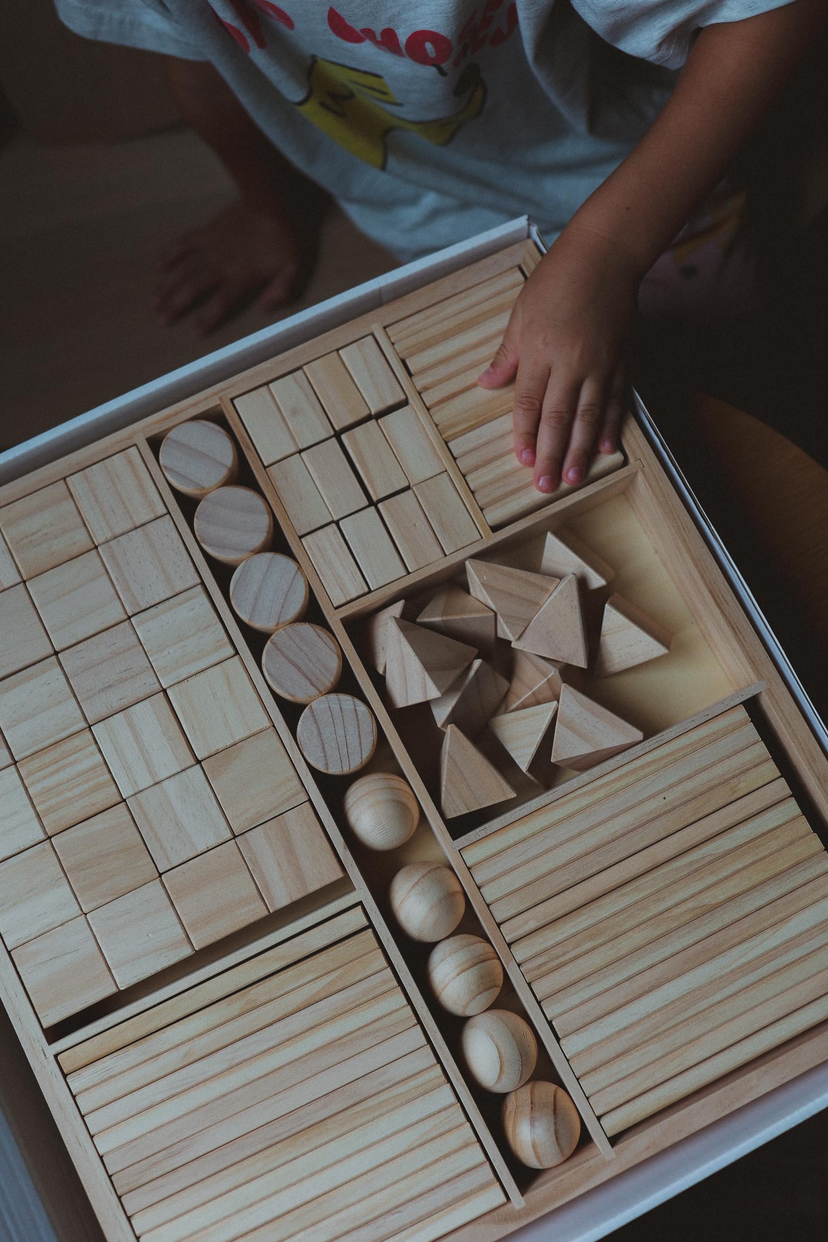 Bloques de Construcción Kinderfeets | 100 Bloques de Madera - Imagen 3