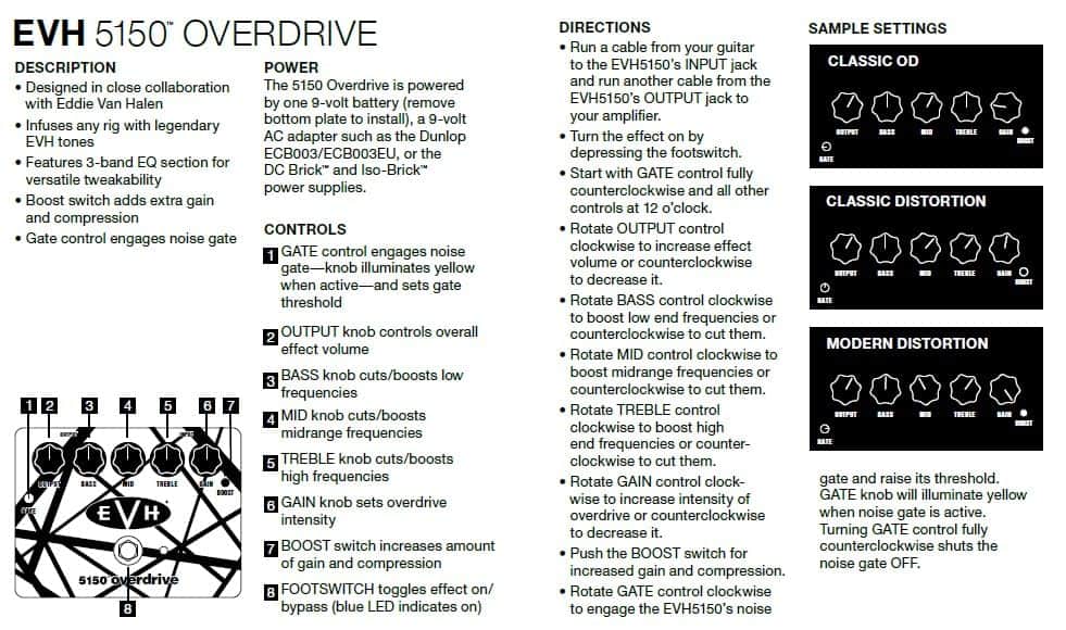 Pedal de Efectos de Overdrive Distorsión para Guitarra - Imagen 8
