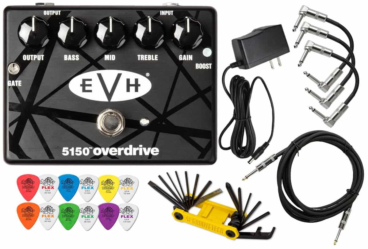 Pedal de Efectos de Overdrive Distorsión para Guitarra