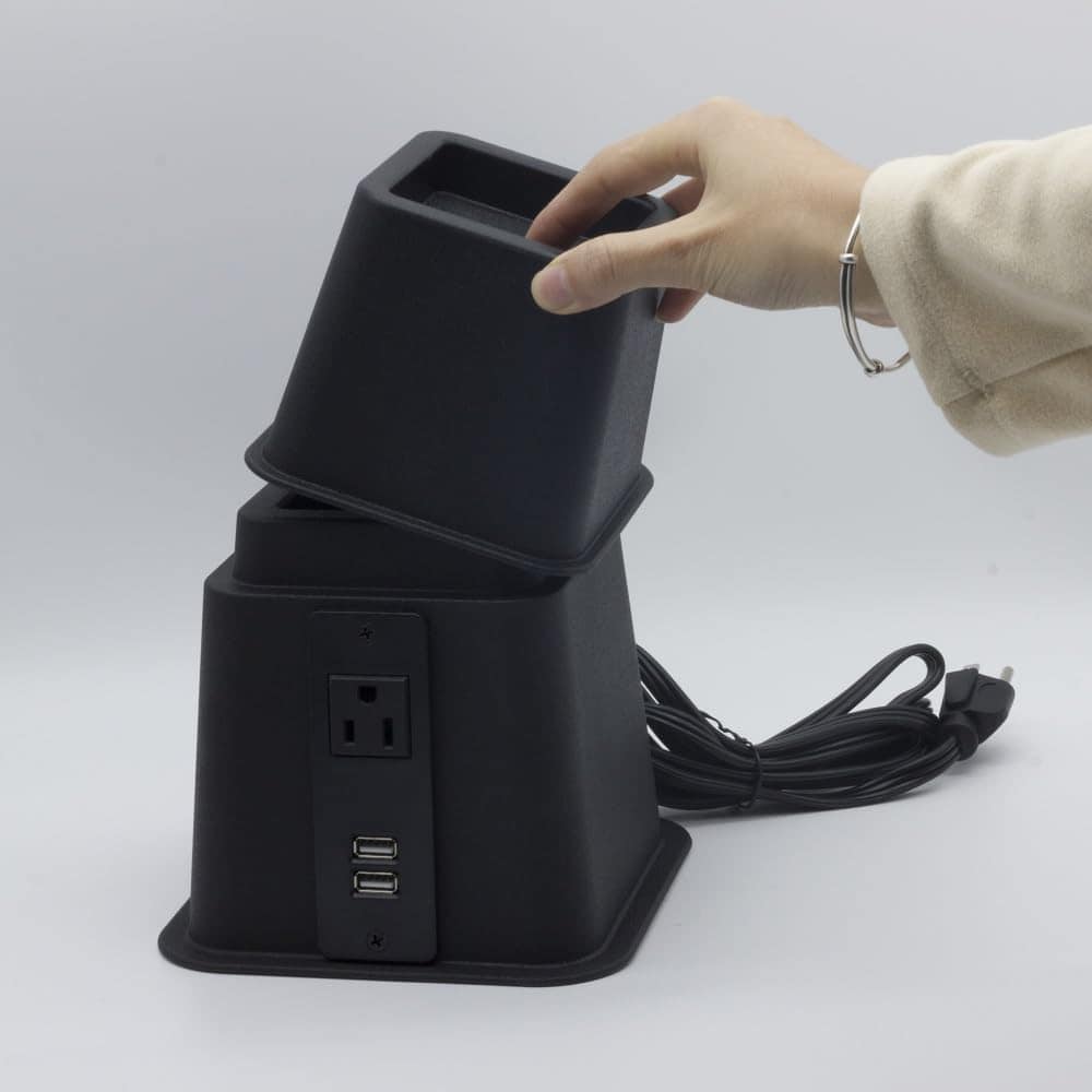 Elevadores para Cama HomeRoots Juego de 8 Resistentes - Imagen 6