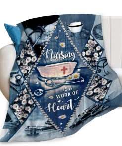 Manta de Enfermera Daisy para Hospital Enfermería para Sofá