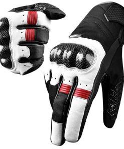 Guantes de Moto de Cuero para Hombre J.A.G. - Guantes de