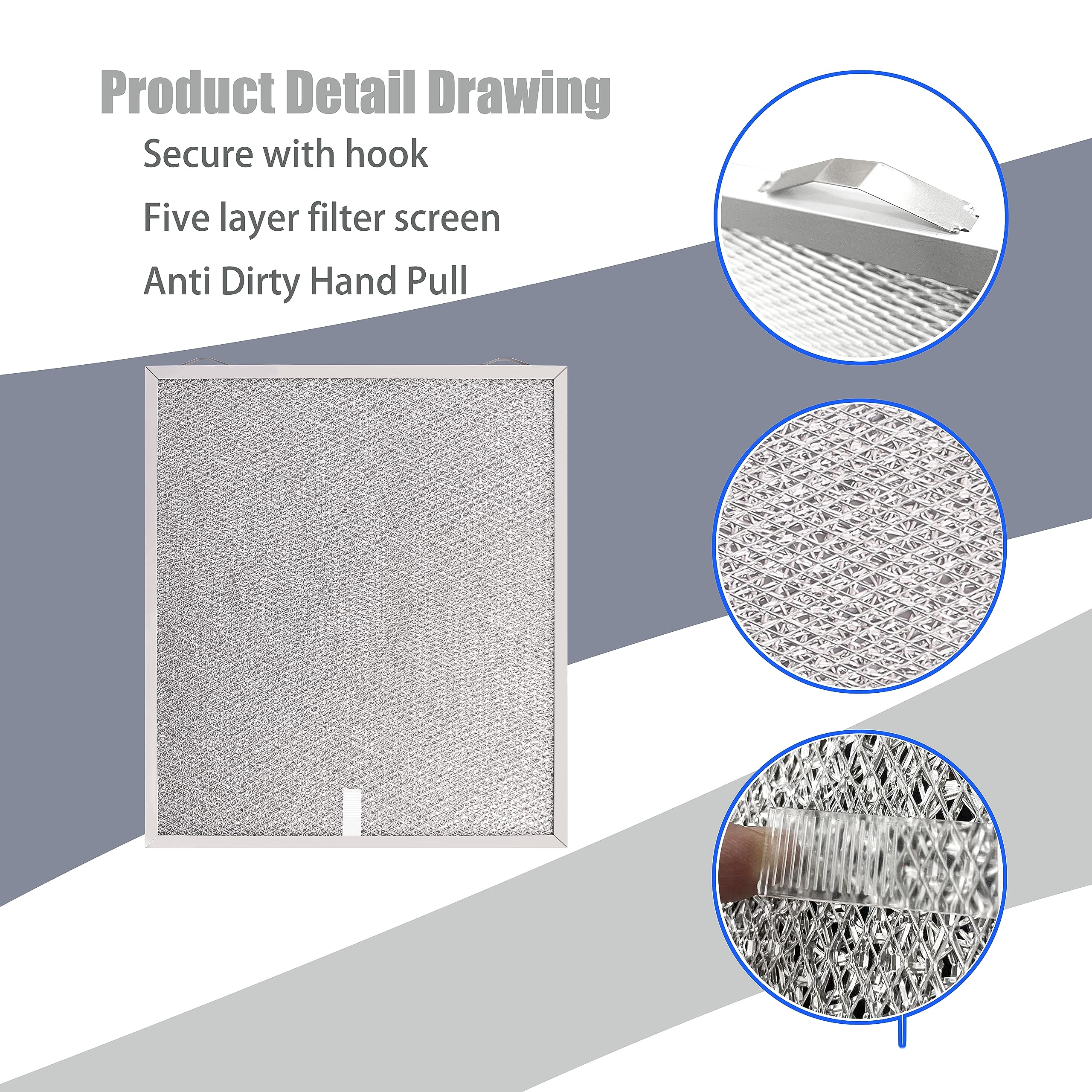 Filtro para Campana Extractora 99010430-002, para Broan - Imagen 4