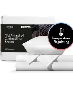 Juego de Sábanas Ajustables Miracle Made Extra -Blanco