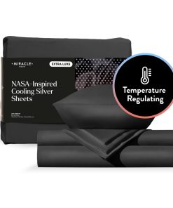 Juego de Sábanas Ajustables con Tecnología de Enfriamiento