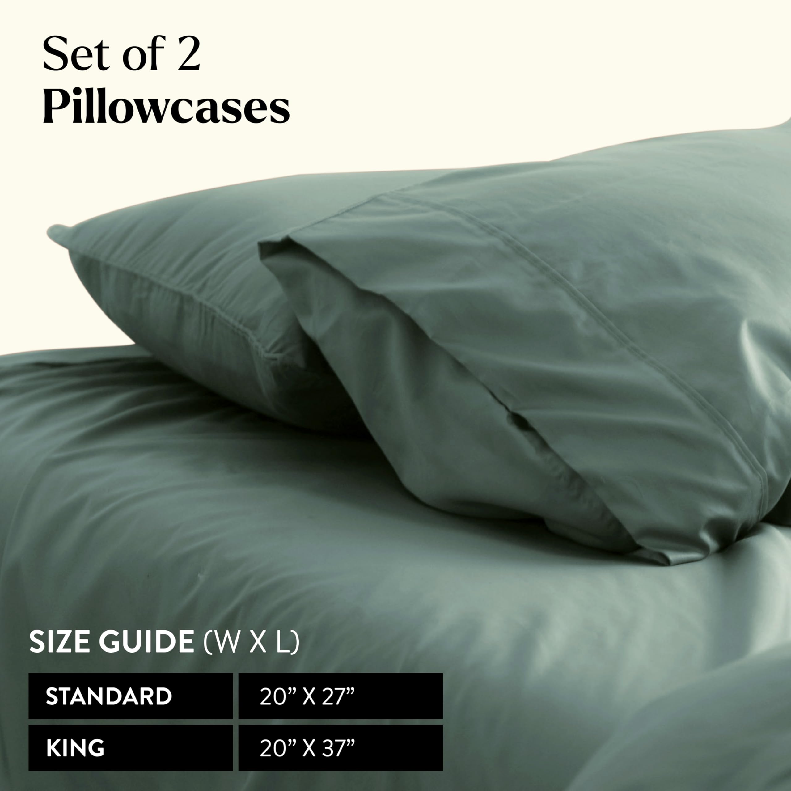 Funda de Almohada Refrigerante Miracle Made - -Verde Salvia - Imagen 3