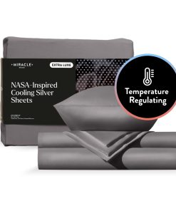 Juego de Sábanas Ajustables Extra Luxe Cool IT -Piedra