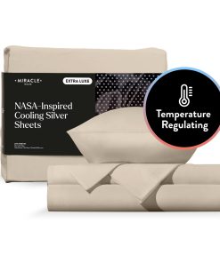 Juego de Sábanas Ajustables Miracle Made Extra -Arena