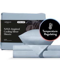 Juego de Sábanas Ajustables Extra Luxe Cool IT de Miracle