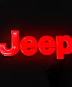 Emblema iluminado para portón trasero de Jeep (2014-18),