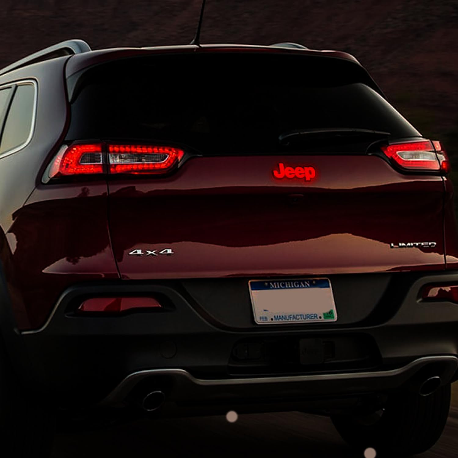 Emblema iluminado para portón trasero de Jeep (2014-18), - Imagen 3