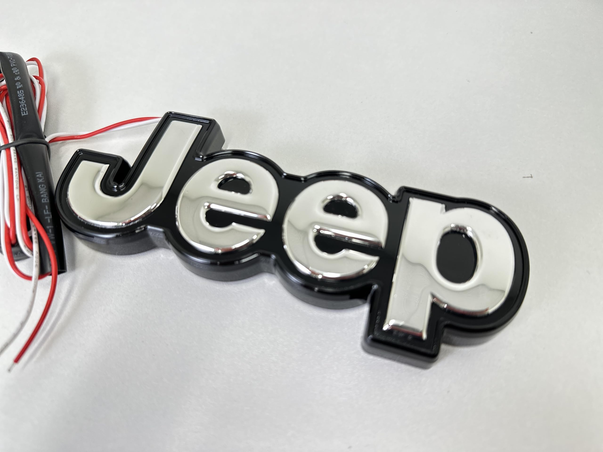 Emblema iluminado para portón trasero de Jeep (2014-18), - Imagen 4