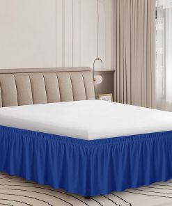 Nuevo Material para Fald�n de Cama Queen Lavable Ajuste de
