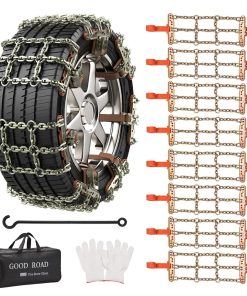 XhuangTech 8 Paquetes Cadenas Antideslizantes de Nieve de