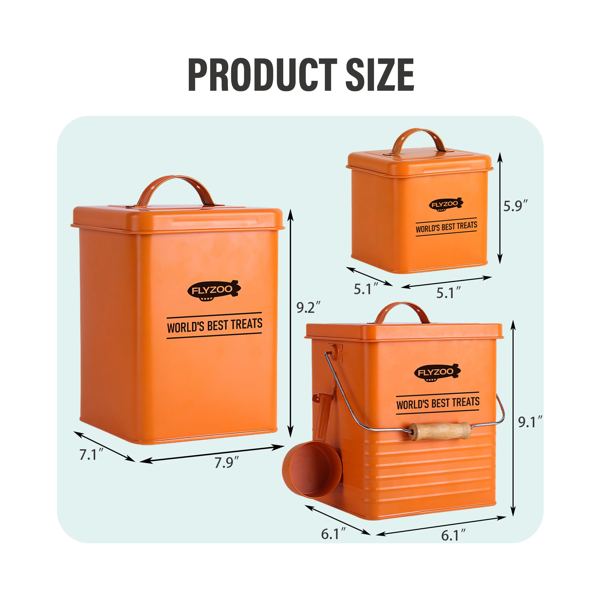 Contenedor de Almacenamiento de Comida para Perros y Gatos - Imagen 3