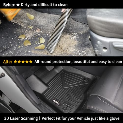 GINOWY - Tapetes a Medida para Kia K5 2021-2024 2025 (Solo - Imagen 6