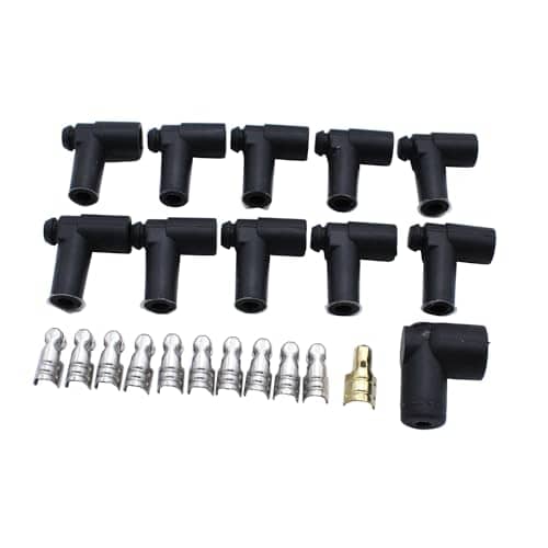 1 JUEGO de Cables de Bujías SHLPDFM Negros de Cerámica - Imagen 5