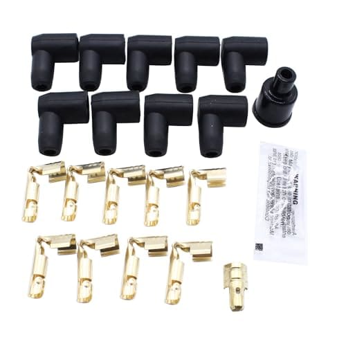 1 JUEGO de Cables de Bujías SHLPDFM Negros de Cerámica - Imagen 4