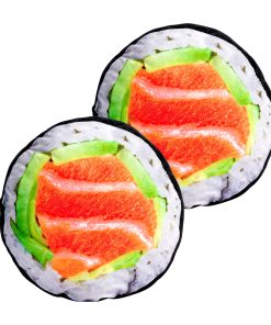 Almohada de sushi TILTECH para cama, sofá y couch, 2 Pack,