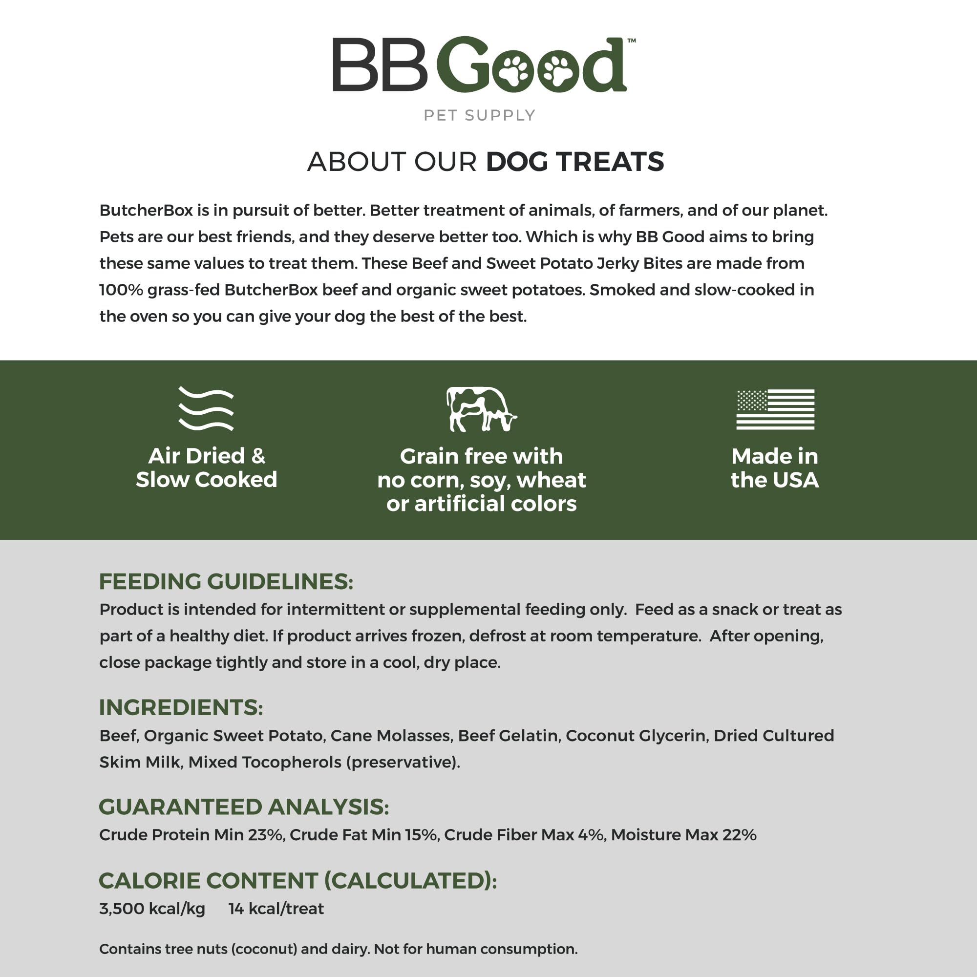 BB GOOD ButcherBox Premios Para Perros Saludables, Libre de - Imagen 7