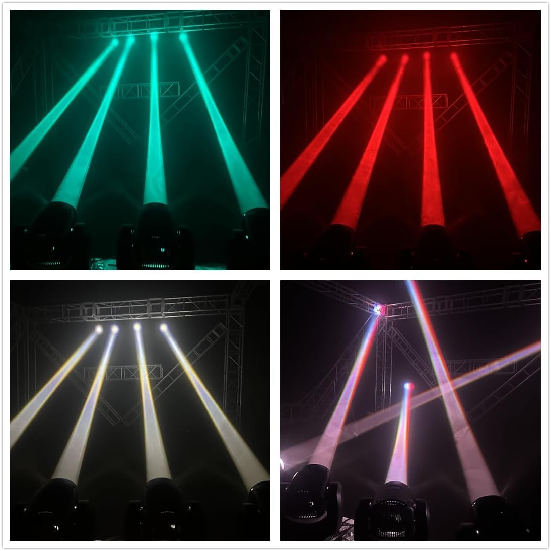 Luces de Escenario Cabeza Móvil 8 Gobos -WB-2Pack) - Imagen 6