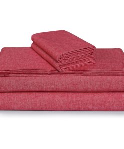 Juego de sábanas de franela de algodón 100% Tribeca Living