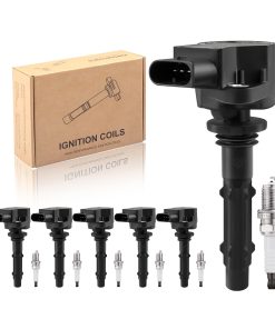 Juego de 6 Bobinas de Encendido UF535 y Bujía de Platino