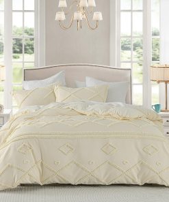 Juego de Funda de Edredón King Size Boho EWlinens - Patrón