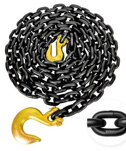 Cadena de troncos de grado 80 YATOINTO 3/8'' X 14 pies con