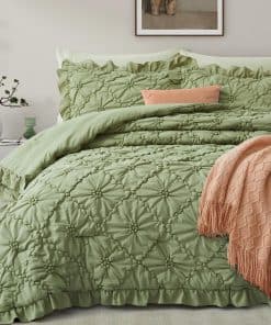 Juego de Comforter Twin Size BEDAZZLED, Conjunto de Ropa de